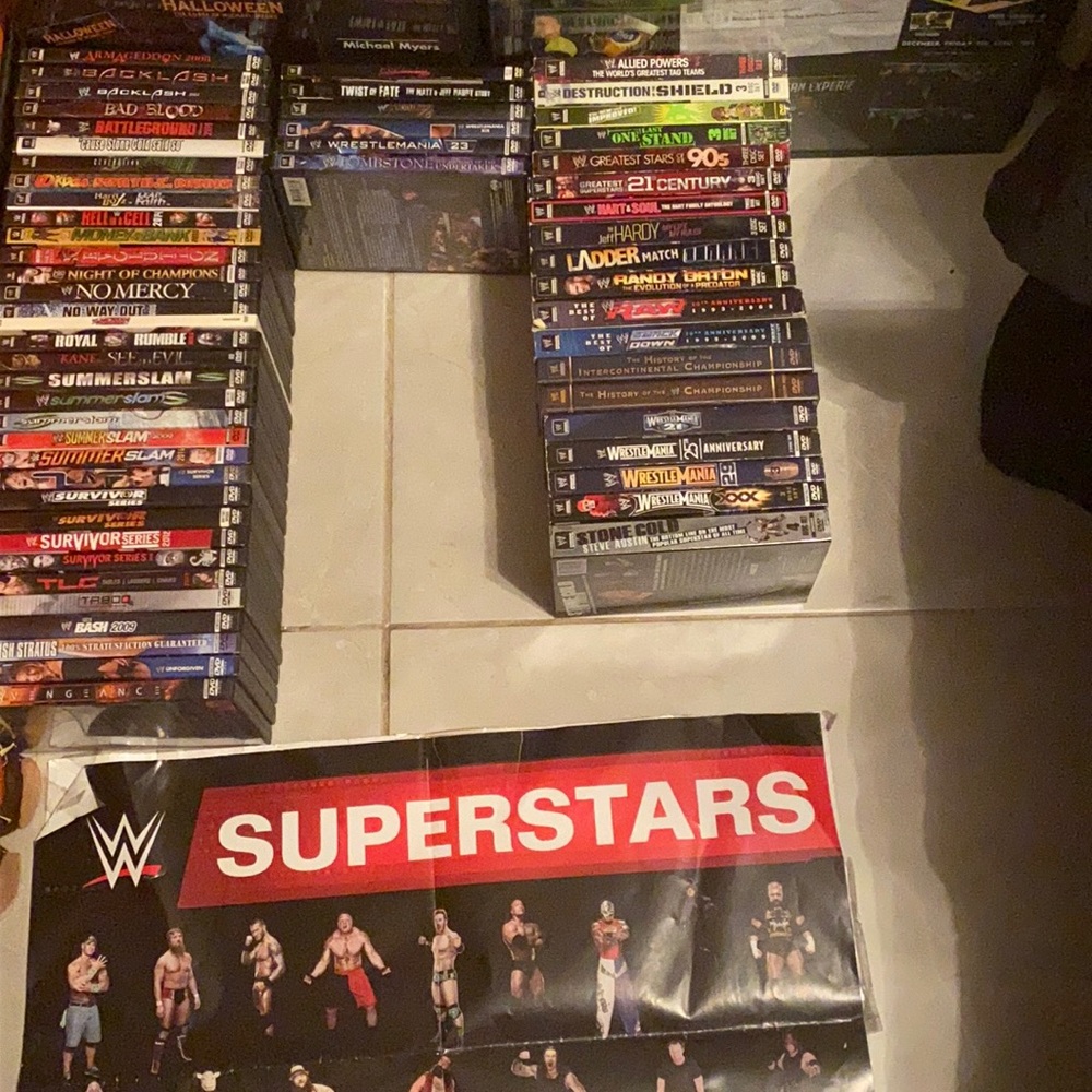 Wwe dvds